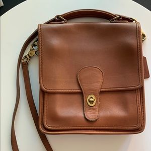 Vintage Willis Coach Brown Leather bag